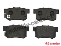 Sada brzdových destiček BREMBO P28022 - ACURA, HONDA Sada brzdových destiček BREMBO P28022 - ACURA, HONDA