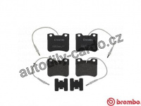 Sada brzdových destiček BREMBO P61047 - CITROËN, PEUGEOT
