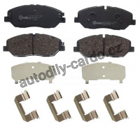 Sada brzdových destiček BREMBO P30090 - HYUNDAI Sada brzdových destiček BREMBO P30090 - HYUNDAI