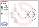 Brzdový kotouč BREMBO 08.7072.10 - MITSUBISHI