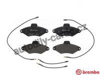 Sada brzdových destiček BREMBO P61052 - CITROËN Sada brzdových destiček BREMBO P61052 - CITROËN