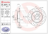 Brzdový kotouč BREMBO 08.9975.1X