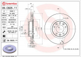 Brzdový kotouč BREMBO 09.C825.11