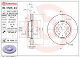 Brzdový kotouč BREMBO 09.5568.24 - VOLVO