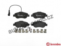 Sada brzdových destiček BREMBO P23107 - FIAT Sada brzdových destiček BREMBO P23107 - FIAT