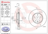 Brzdový kotouč BREMBO  09.D391.11