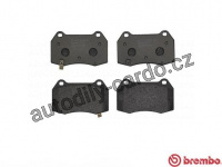 Sada brzdových destiček BREMBO P56047 - NISSAN Sada brzdových destiček BREMBO P56047 - NISSAN