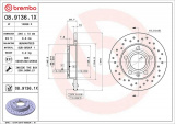 Brzdový kotouč BREMBO 08.9136.1X