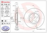 Brzdový kotouč BREMBO 09.7142.31