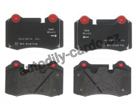 Sada brzdových destiček BREMBO P02003 - ASTON MARTIN