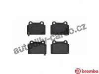 Sada brzdových destiček BREMBO P54052 - MITSUBISHI Sada brzdových destiček BREMBO P54052 - MITSUBISHI