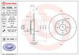 Brzdový kotouč BREMBO 08.5086.14 - FIAT, LANCIA