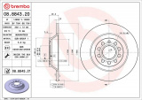 Brzdový kotouč BREMBO 08.8843.20 - AUDI