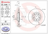 Brzdový kotouč BREMBO 09.C495.11 - ALFA ROMEO