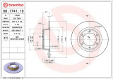Brzdový kotouč BREMBO 08.1741.10 - CITROËN