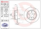 Brzdový kotouč BREMBO 08.5366.24 - BMW