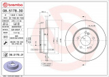 Brzdový kotouč BREMBO 08.5178.30 - MERCEDES-BENZ