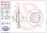 Brzdový kotouč BREMBO 09.6753.24