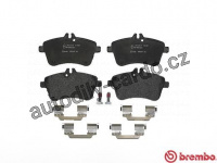 Sada brzdových destiček BREMBO P50057 - MERCEDES-BENZ Sada brzdových destiček BREMBO P50057 - MERCEDES-BENZ