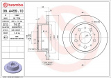 Brzdový kotouč BREMBO 08.A459.10