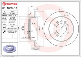 Brzdový kotouč BREMBO 08.A633.10