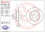 Brzdový kotouč BREMBO 08.9461.20 - NISSAN