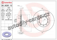 Brzdový kotouč BREMBO 08.A530.10