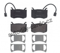 Sada brzdových destiček BREMBO P23183 - ALFA ROMEO Sada brzdových destiček BREMBO P23183 - ALFA ROMEO