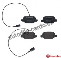 Sada brzdových destiček BREMBO P23181 - ABARTH, FIAT Sada brzdových destiček BREMBO P23181 - ABARTH, FIAT