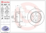 Brzdový kotouč BREMBO 08.4927.10 - OPEL