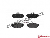 Sada brzdových destiček BREMBO P36013 - JAGUAR Sada brzdových destiček BREMBO P36013 - JAGUAR