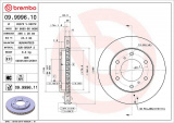 Brzdový kotouč BREMBO 09.9996.11
