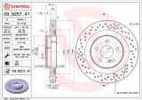Brzdový kotouč BREMBO 09.9257.41