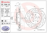 Brzdový kotouč BREMBO 09.7356.2X