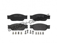 Sada brzdových destiček BREMBO P36016 - JAGUAR