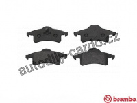 Sada brzdových destiček BREMBO P37006 - JEEP Sada brzdových destiček BREMBO P37006 - JEEP
