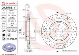 Brzdový kotouč BREMBO 09.B788.11 - MERCEDES-BENZ