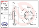 Brzdový kotouč BREMBO 09.7286.10