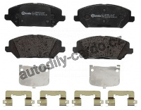 Sada brzdových destiček BREMBO P30110 Sada brzdových destiček BREMBO P30110