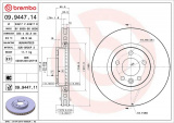 Brzdový kotouč BREMBO 09.9447.11