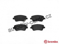 Sada brzdových destiček BREMBO P56086 - NISSAN Sada brzdových destiček BREMBO P56086 - NISSAN