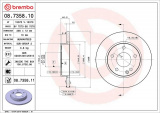 Brzdový kotouč BREMBO 08.7358.11