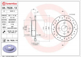 Brzdový kotouč BREMBO 08.7626.1X