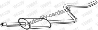 Výfuk, střední tlumič výfuku WALKER 23663-64