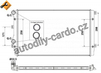 Chladič, chlazení motoru NRF (53406)