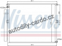 Chladič klimatizace NISSENS 940106 Chladič klimatizace NISSENS 940106