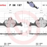 Sada brzdových destiček BREMBO P06107