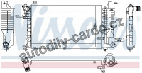 Chladič motoru NISSENS 61252A Chladič motoru NISSENS 61252A