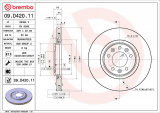 Brzdový kotouč BREMBO 09.D420.11