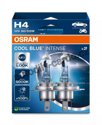 Autožárovky OSRAM Cool Blue Intense H4 12V 60/55W (2ks)